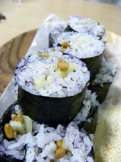 納豆とたくあんの海苔巻-レシピのメイン写真
