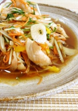 ✿夏バテ対策♪ニンニク風味鶏の南蛮漬け✿-レシピのメイン写真