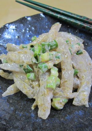 さしみこんにゃくで簡単サラダ風②-レシピのメイン写真
