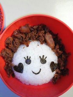 簡単♪カワイイ♪キャラ弁♪女の子^^*-レシピのメイン写真