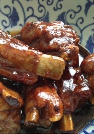 豚肉劇的変化自家製醤油麹でスペアリブ-レシピのメイン写真