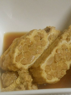 納豆卵の揚げ包み煮☆-レシピのメイン写真
