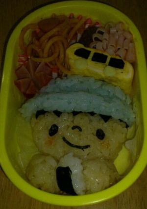 幼稚園キャラ弁☆バス遠足男の子-レシピのメイン写真