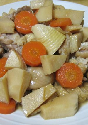 鶏肉と筍の煮物-レシピのメイン写真