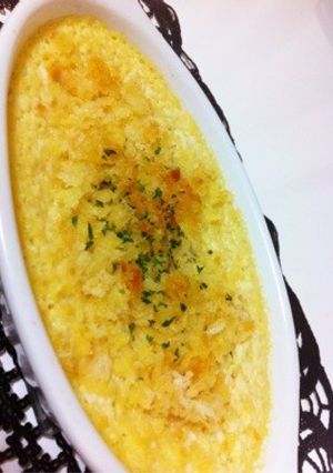 超簡単！挽肉の豆腐とろろグラタン-レシピのメイン写真
