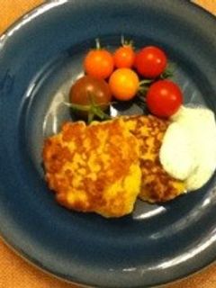 コーンフリッター☆ヨーグルトソース添え-レシピのメイン写真