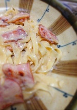 簡単うまいカルボナーラ-レシピのメイン写真