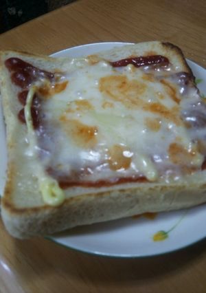 ◆なんちゃってのピザトースト◆-レシピのメイン写真