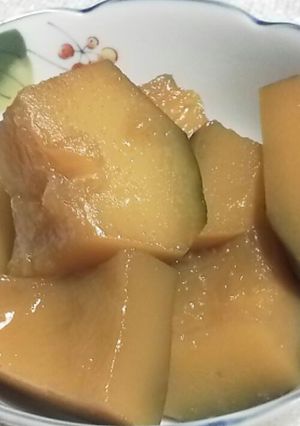 簡単煮かぼちゃ-レシピのメイン写真