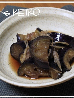 【農家のレシピ】なすの酢醤油煮-レシピのメイン写真