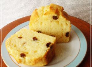 クリチとラムレーズンのパウンドケーキ♡-レシピのメイン写真