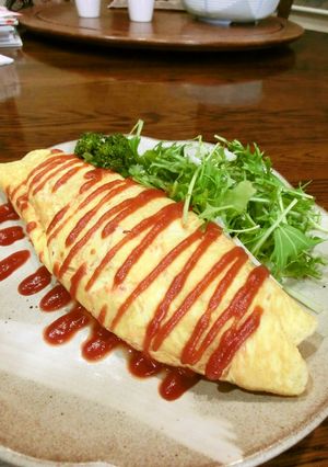 ご飯に秘密あり♪絶品オムライス。-レシピのメイン写真