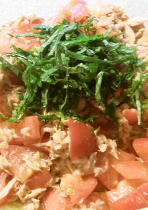 簡単なのに美味♥♥♥夏の冷製パスタ-レシピのメイン写真