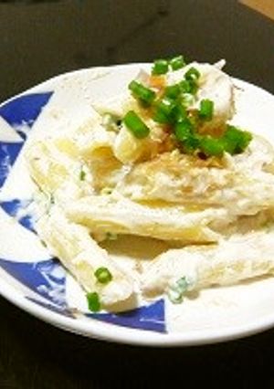 クリームチーズの冷奴風、マカロニ-レシピのメイン写真