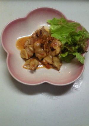 塩麹で煮込みチキンガーリック-レシピのメイン写真