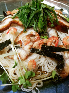 うなぎとそうめん-レシピのメイン写真