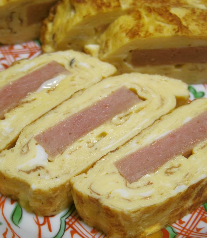 調理師直伝黄金比率！スパム入りだし巻き卵 by しるびー1978