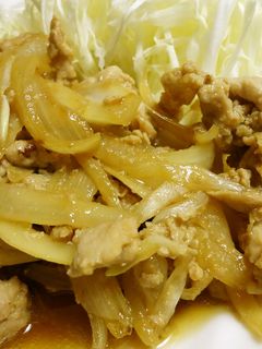玉ねぎで柔らか~生姜焼き✿-レシピのメイン写真