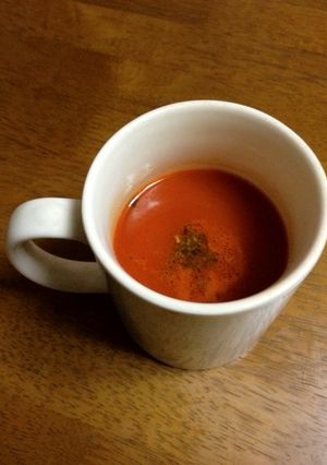 秘密の簡単野菜(トマト)スープ-レシピのメイン写真