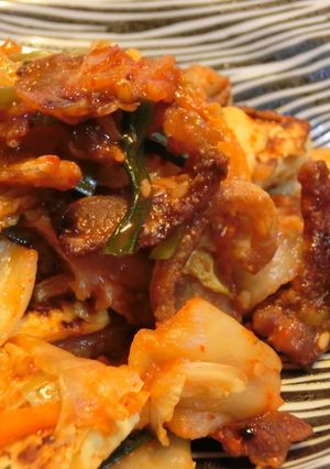 豆腐入り☆豚キムチ-レシピのメイン写真