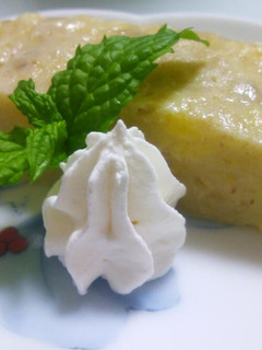簡単HMバナナヨーグルトもっちりケーキ♪-レシピのメイン写真