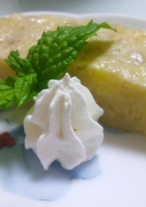 簡単HMバナナヨーグルトもっちりケーキ♪-レシピのメイン写真