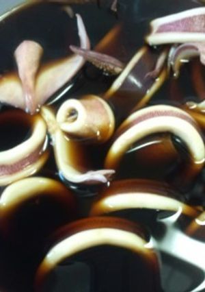夏にぴったり!!イカ酢醤油-レシピのメイン写真