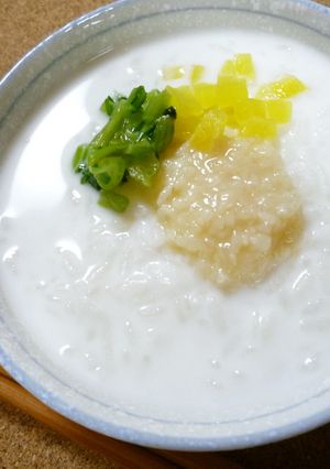 真夏のMKG！塩麹のミルク茶漬け-レシピのメイン写真
