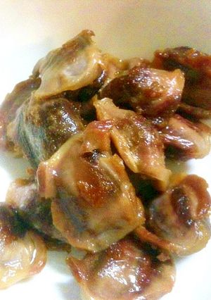 「砂ぎものコンフィ」を作ってみた！-レシピのメイン写真