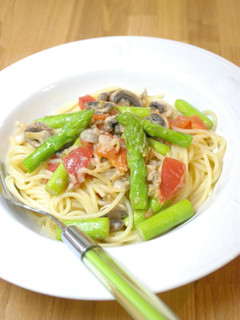 アサリとアスパラの夏パスタ♪-レシピのメイン写真