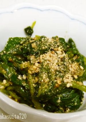 ほうれん草の焼肉のたれあえ-レシピのメイン写真