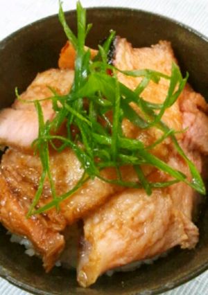 豚肉の蒲焼き丼-レシピのメイン写真