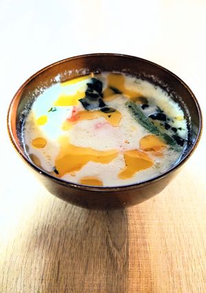 アジアン豆乳スープ-レシピのメイン写真