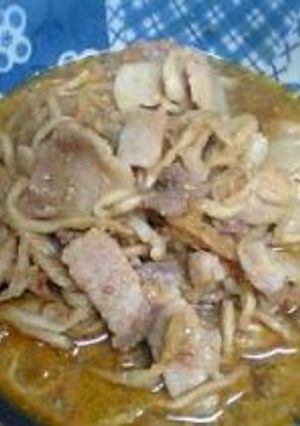 豚肉と切干大根のピリ辛煮-レシピのメイン写真