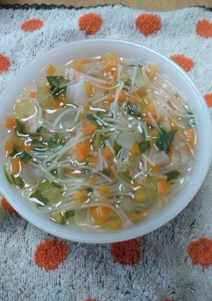 *幼児食*野菜たっぷり汁ビーフン-レシピのメイン写真