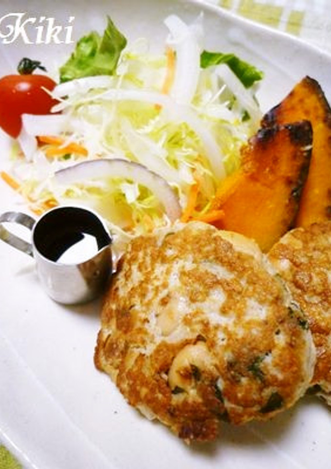 はんぺんふわふわ*大豆バーグ-レシピのメイン写真