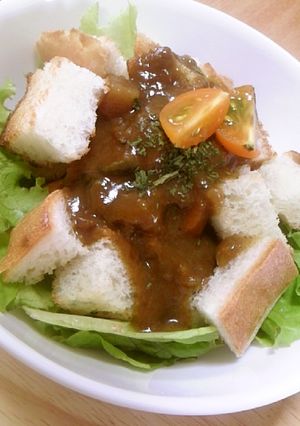 美味しいっ!2日目カレーdeカレーパン♪-レシピのメイン写真