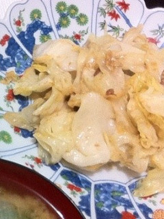 アンチョビとキャベツの炒め物-レシピのメイン写真