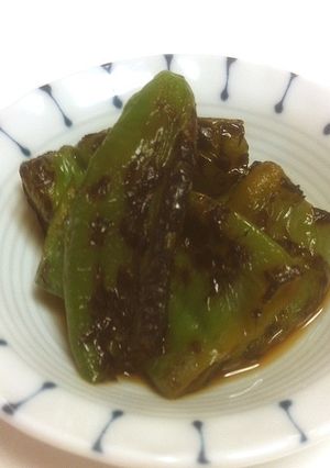 万願寺とうがらしの焼き浸し-レシピのメイン写真
