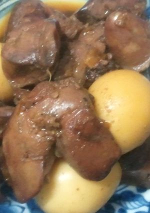 鶏レバーとうずらの山椒煮-レシピのメイン写真
