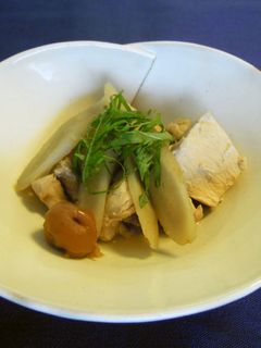 鶏ごぼうの梅煮-レシピのメイン写真