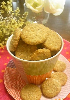 全粒粉☆ヘルシークッキー-レシピのメイン写真