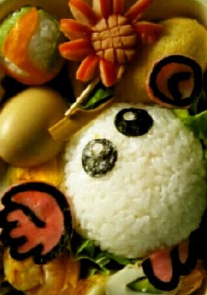 キャラ弁♡ バボちゃん-レシピのメイン写真
