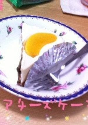 簡単レアチーズケーキ☆-レシピのメイン写真