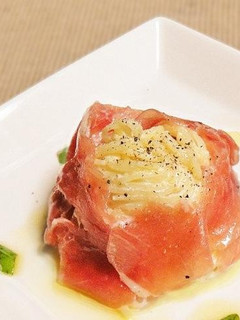 レモンの香り冷製パスタ 生ハム包み-レシピのメイン写真
