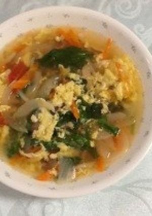 野菜たっぷり中華スープ-レシピのメイン写真