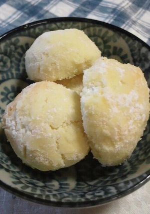 さくほろ☆スノーボールクッキー-レシピのメイン写真