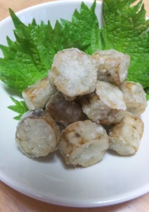 切って揚げるだけ!ゴボウのから揚げ-レシピのメイン写真