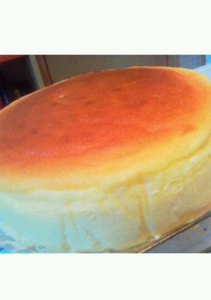 ふわふわスフレチーズケーキ-レシピのメイン写真