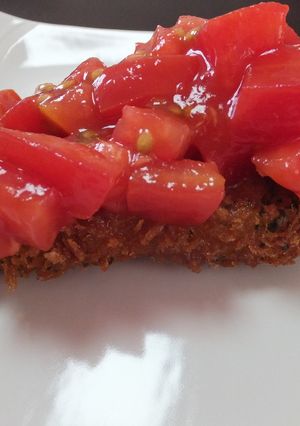 イタリア風トマトソースのせとんかつ-レシピのメイン写真